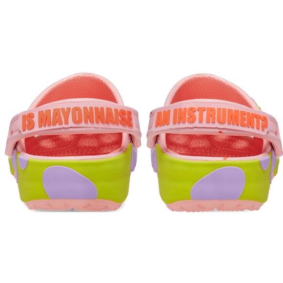 NEW Crocs SpongeBob Patrick Classic Clog Pink Melon Jibbitz Cartoon Cute Rare - Picture 6 of 16